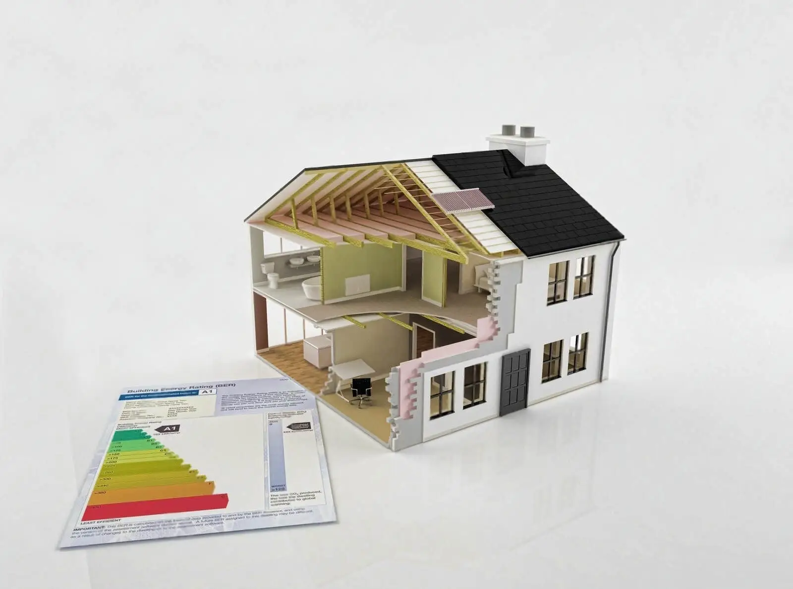 2D or 3D Floorplans of Existing Homes & Buildings Floorplans can be included as part of a BER assessment.